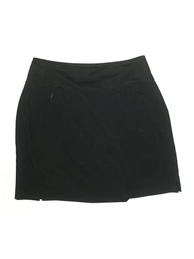 Pre-owned Athleta Active Skort In Black