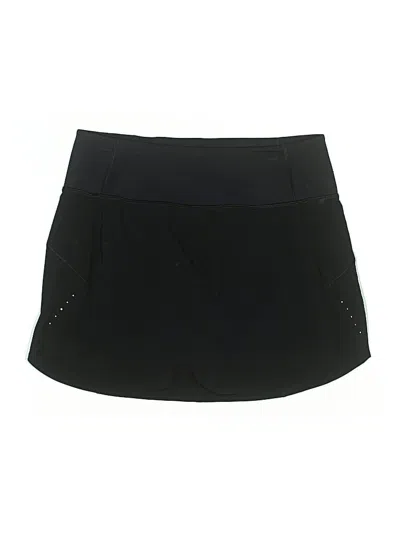 Pre-owned Athleta Active Skort In Black