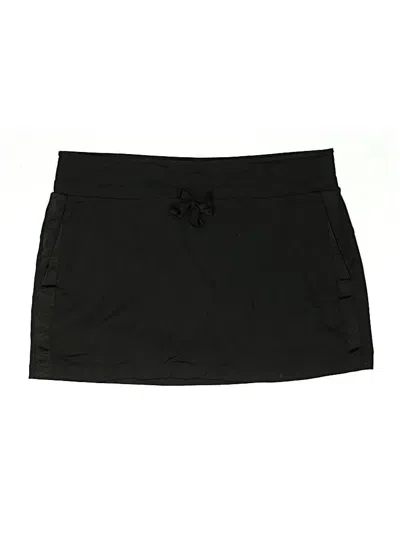 Pre-owned Athleta Active Skort In Black