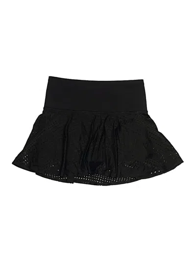 Pre-owned Athleta Active Skort In Black