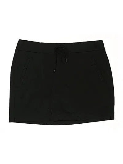 Pre-owned Athleta Active Skort In Black