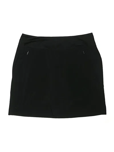 Pre-owned Athleta Active Skort In Black
