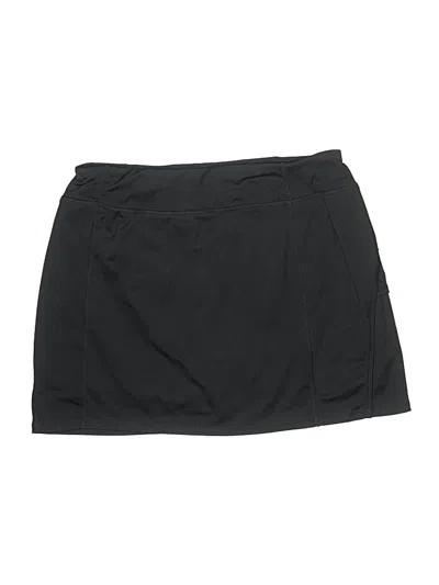 Pre-owned Athleta Active Skort In Black