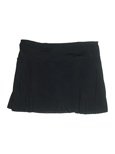 Pre-owned Athleta Active Skort In Black