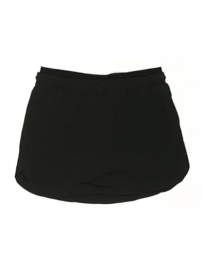 Pre-owned Athleta Active Skort In Black