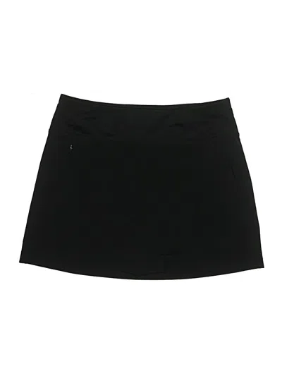 Pre-owned Athleta Active Skort In Black
