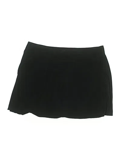 Pre-owned Athleta Active Skort In Black