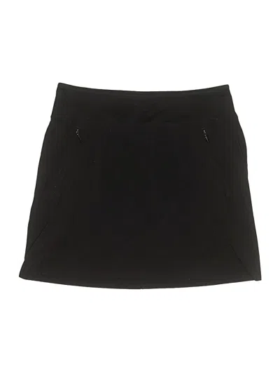 Pre-owned Athleta Active Skort In Black