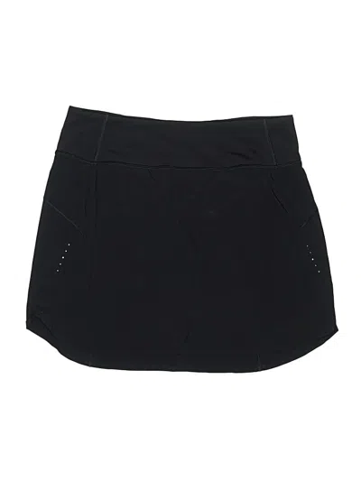 Pre-owned Athleta Active Skort In Black