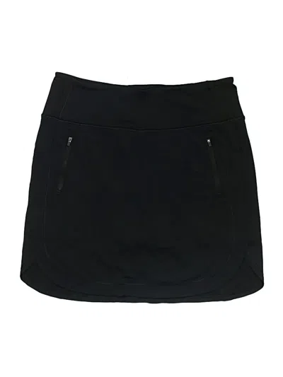 Pre-owned Athleta Active Skort In Black