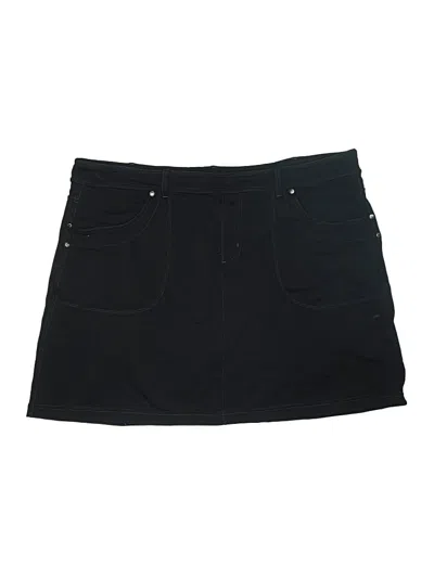 Pre-owned Athleta Active Skort In Black