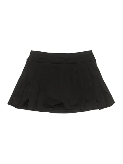 Pre-owned Athleta Active Skort In Black