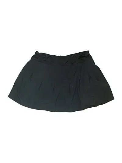 Pre-owned Athleta Active Skort In Black