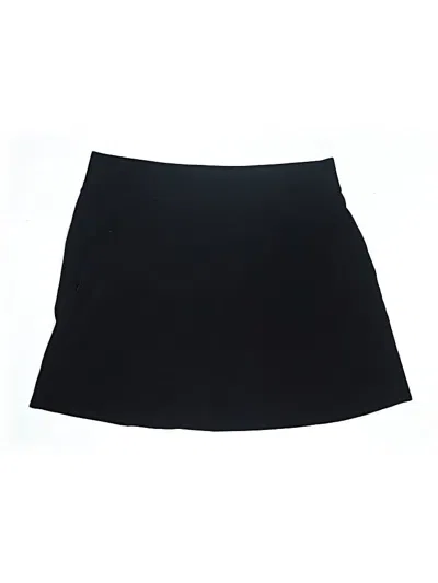 Pre-owned Athleta Active Skort In Black