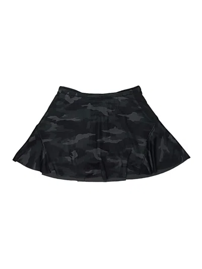 Pre-owned Athleta Active Skort In Black
