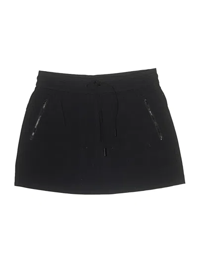 Pre-owned Athleta Active Skort In Black