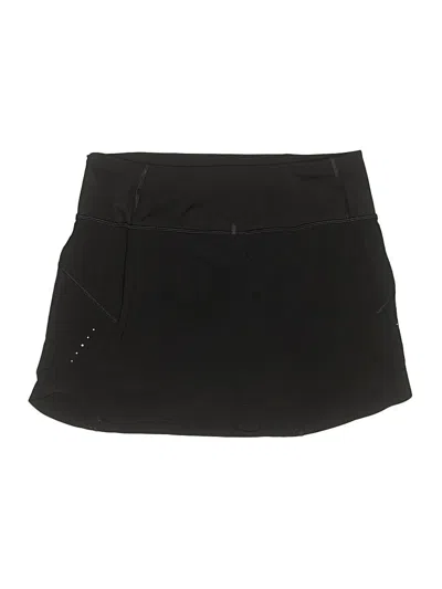 Pre-owned Athleta Active Skort In Black