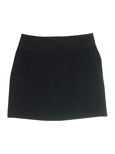 Pre-owned Athleta Active Skort In Black
