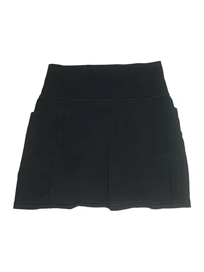 Pre-owned Athleta Active Skort In Black
