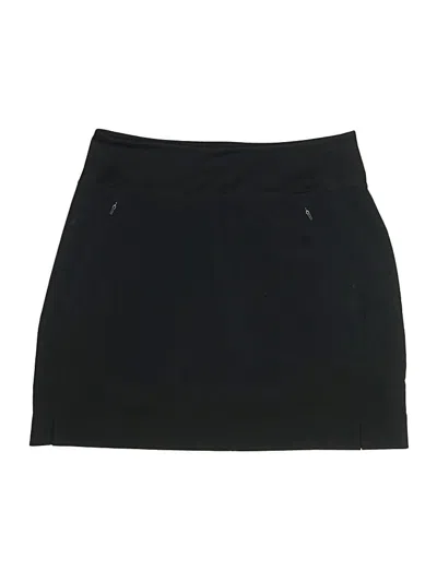 Pre-owned Athleta Active Skort In Black