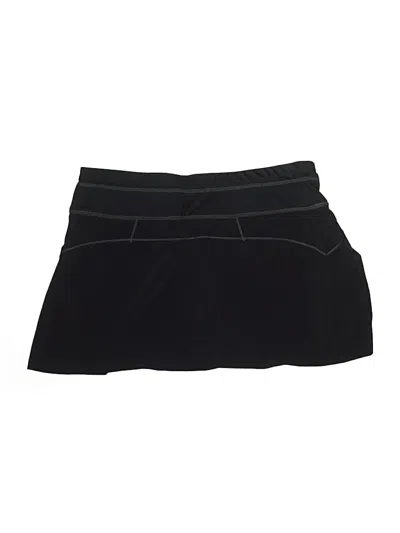 Pre-owned Athleta Active Skort In Black