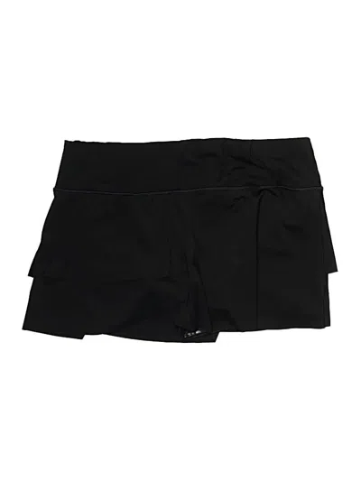 Pre-owned Athleta Active Skort In Black