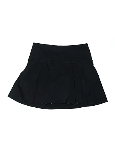 Pre-owned Athleta Active Skort In Black