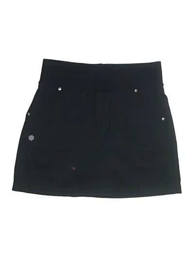Pre-owned Athleta Active Skort In Black