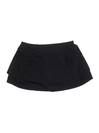 Pre-owned Athleta Active Skort In Black