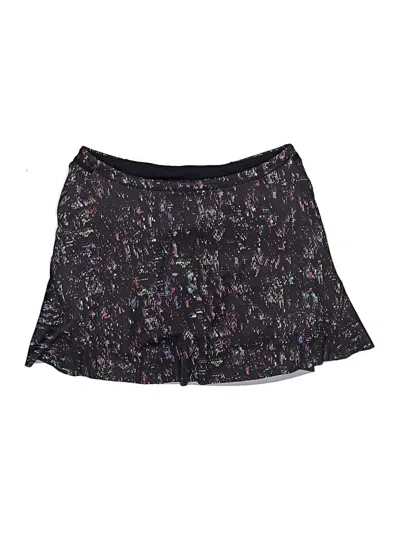 Pre-owned Athleta Active Skort In Black