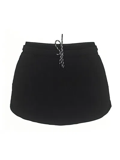 Pre-owned Athleta Active Skort In Black