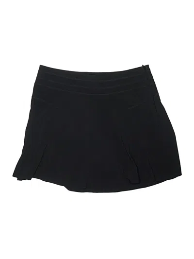 Pre-owned Athleta Active Skort In Black