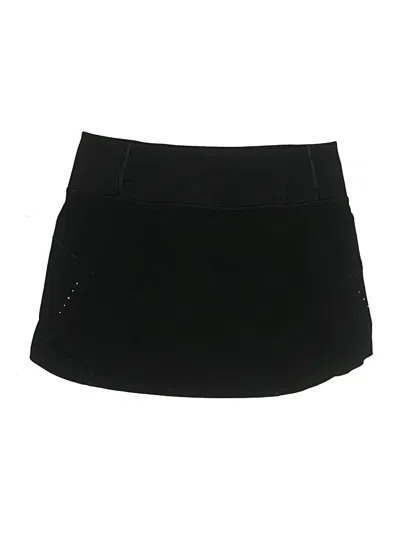Pre-owned Athleta Active Skort In Black