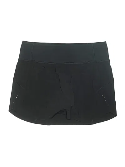Pre-owned Athleta Active Skort In Black