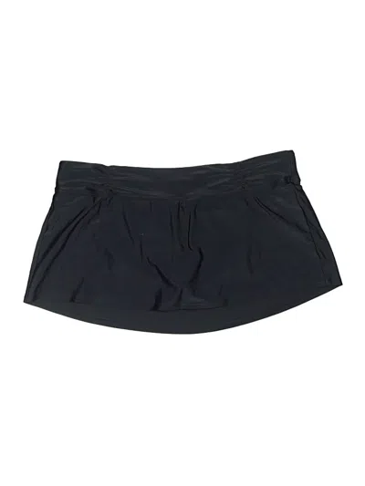Pre-owned Athleta Active Skort In Black