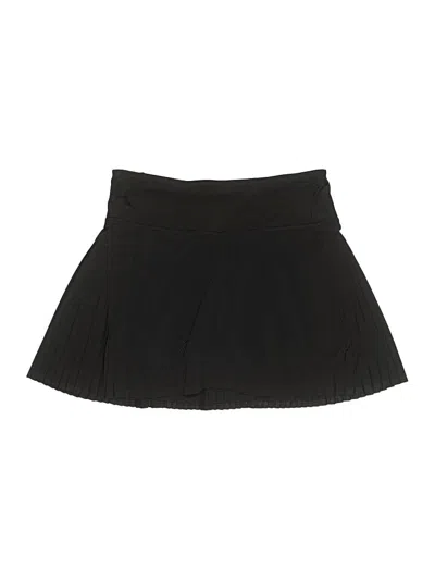 Pre-owned Athleta Active Skort In Black