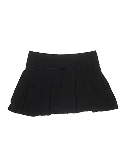 Pre-owned Athleta Active Skort In Black
