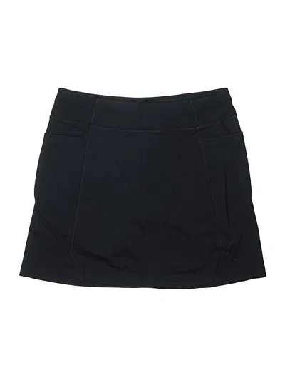Pre-owned Athleta Active Skort In Black