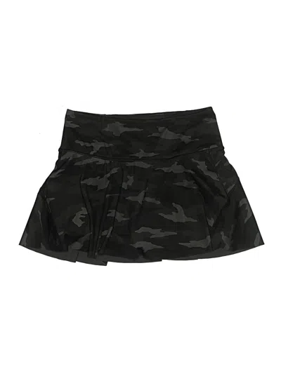 Pre-owned Athleta Active Skort In Black