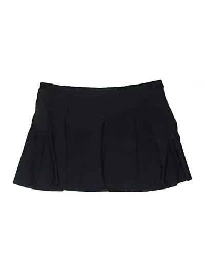 Pre-owned Athleta Active Skort In Black