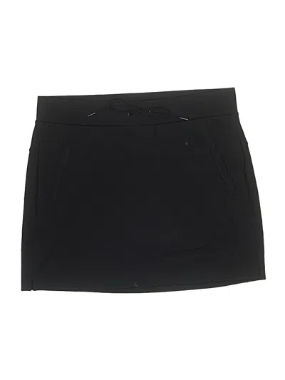 Pre-owned Athleta Active Skort In Black