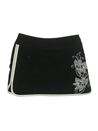 Pre-owned Athleta Active Skort In Black