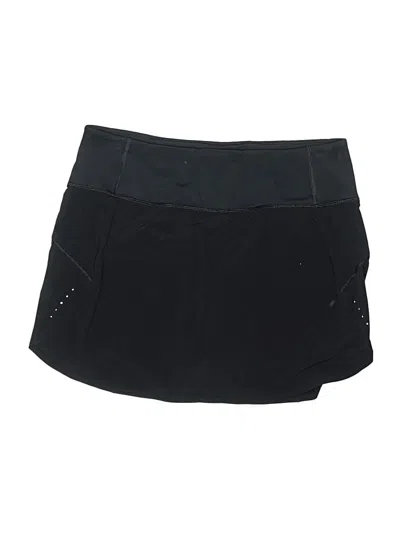 Pre-owned Athleta Active Skort In Black
