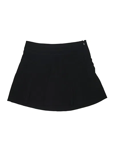 Pre-owned Athleta Active Skort In Black