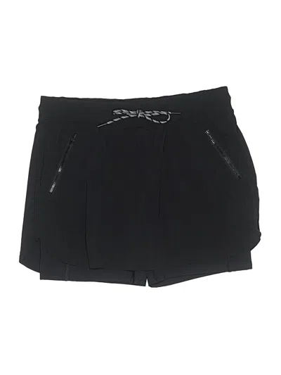 Pre-owned Athleta Active Skort In Black