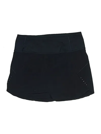 Pre-owned Athleta Active Skort In Black