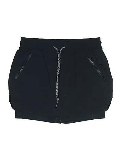 Pre-owned Athleta Active Skort In Black