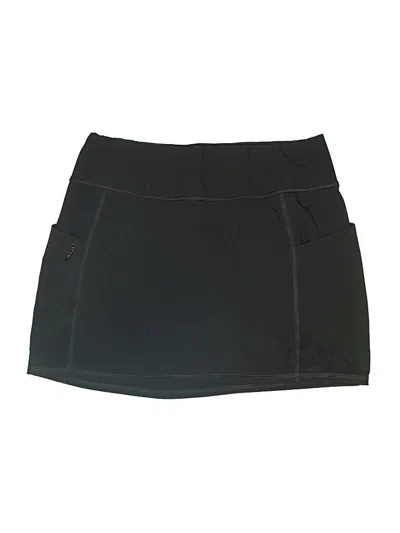 Pre-owned Athleta Active Skort In Black
