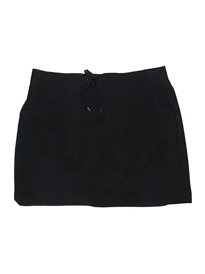 Pre-owned Athleta Active Skort In Black