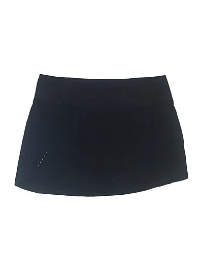 Pre-owned Athleta Active Skort In Black